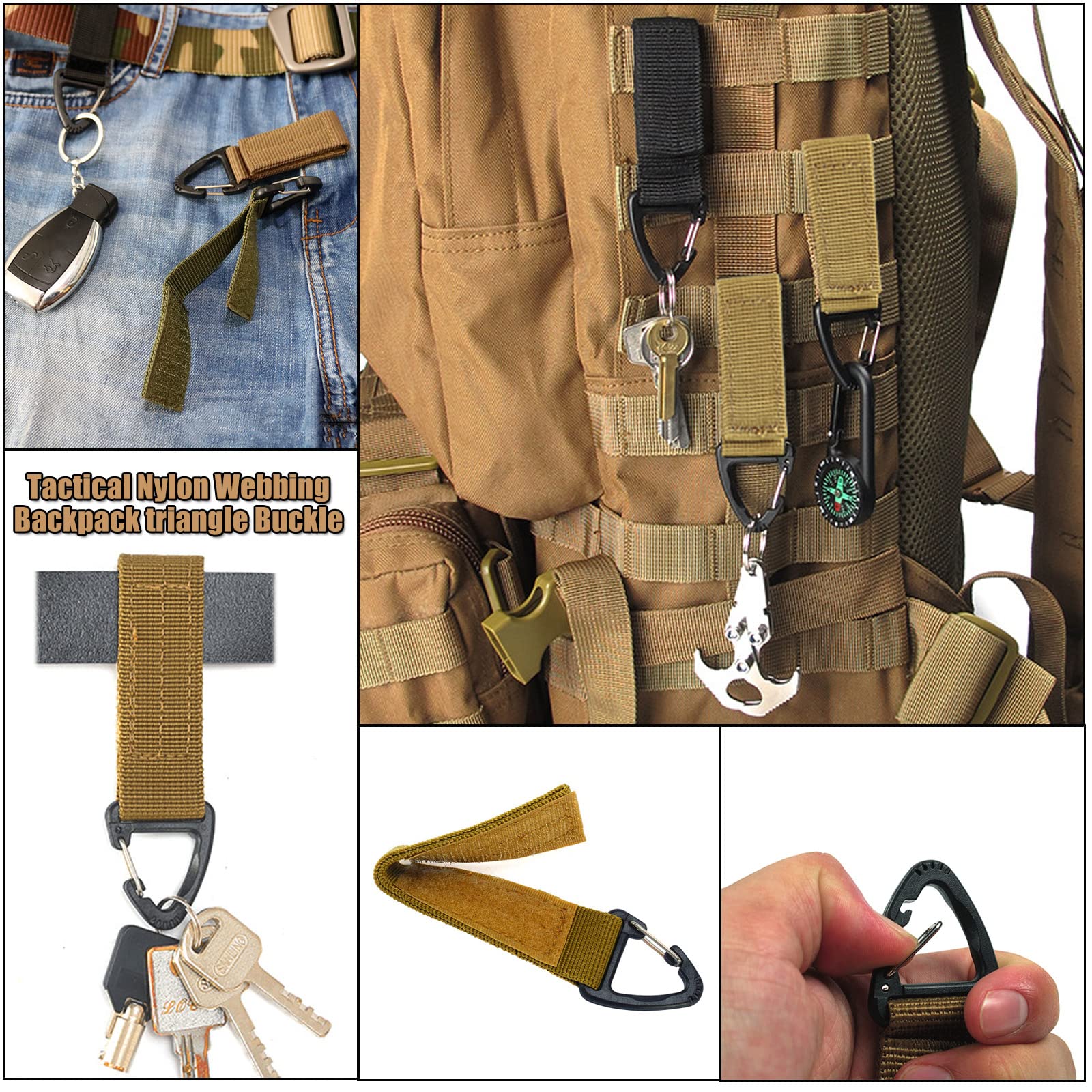 Ziliyy 70L backpack water-resistant fabric protects contents on damp trails.