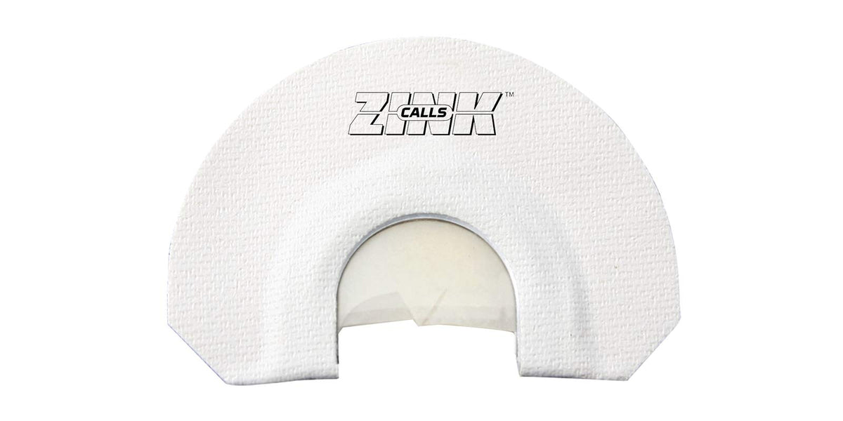 Zink Calls Lucky Lady diaphragm mouth turkey call with triple-reed V-notch for realistic turkey tones
