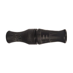 Zink Nothing But Green polycarbonate duck call closeup showing precise molding for realistic hen mallard tones.