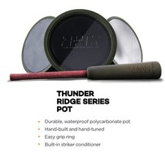 Zink Thunder Ridge striker provides precise control for varied turkey calls.
