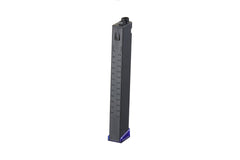 Zion Arms PW9 120-round mid-cap magazine loading shot emphasizes lightweight design for faster reloads.