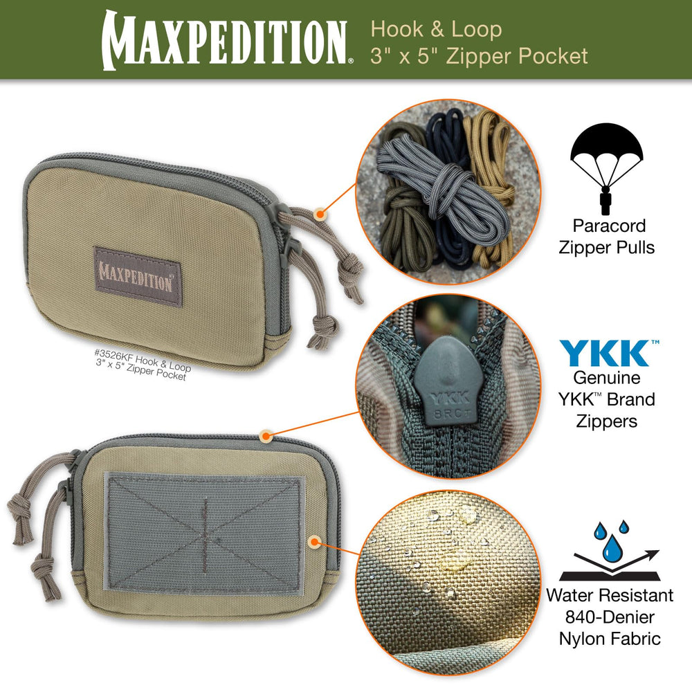 Compact EDC pocket design by Maxpedition