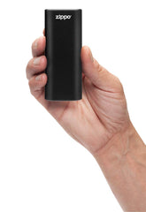 Zippo Black HeatBank 6 battery and heat indicator lights
