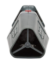 Zippo Firefast Bellows flame-retardant nozzle directs air safely toward a fire.
