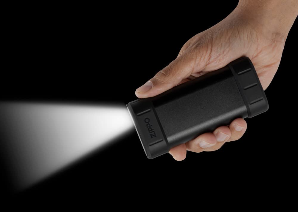 Zippo HeatBank 6 Pro integrated LED flashlight for visibility