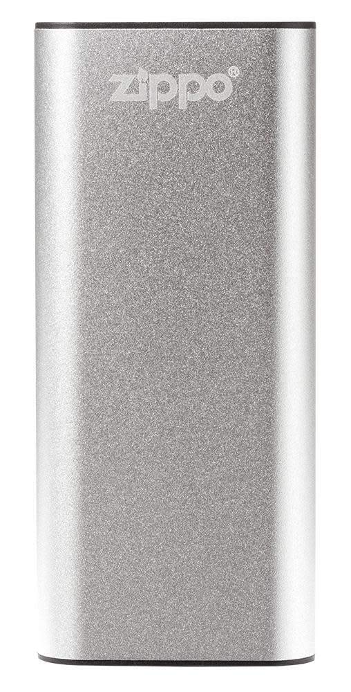Zippo HeatBank 3 side controls demonstrate high and low warmth levels.