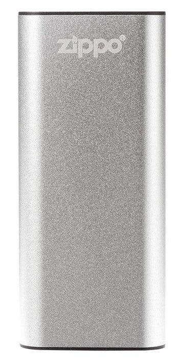 Zippo HeatBank 3 side controls demonstrate high and low warmth levels.