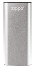 Zippo HeatBank 3 side controls demonstrate high and low warmth levels.