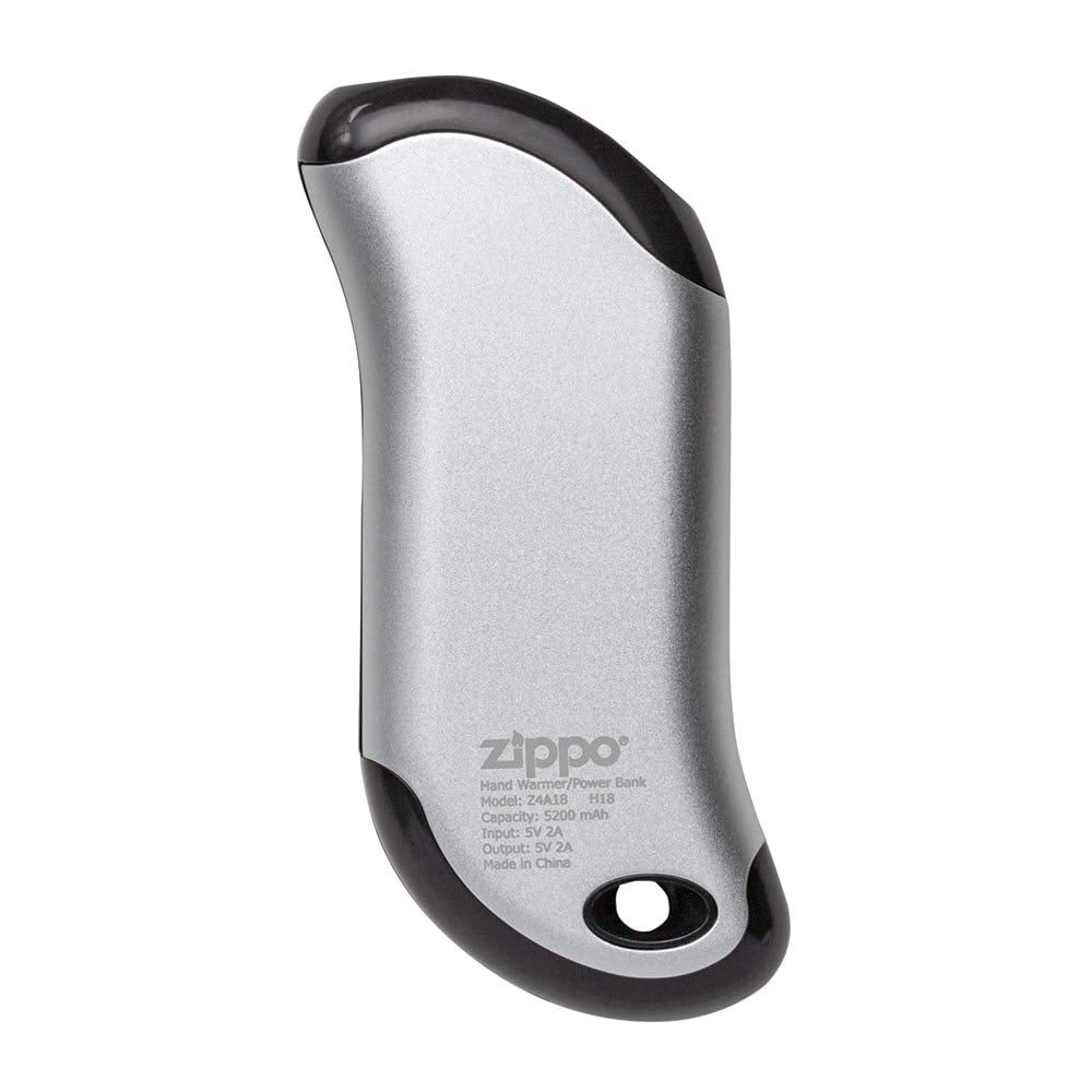 Zippo HeatBank 9s charging USB port demonstrates device recharging on the go