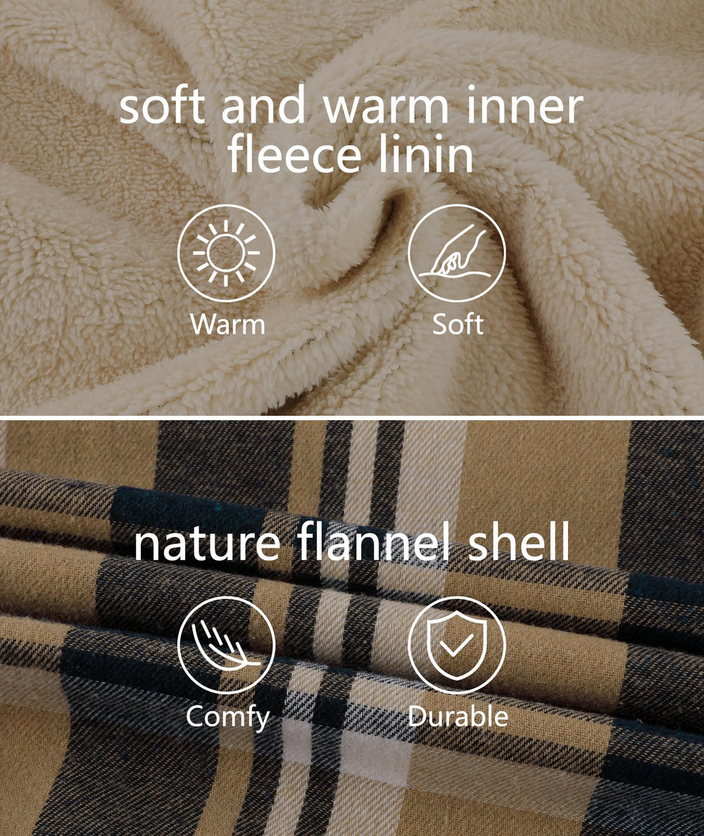 ZITY flannel jacket windproof outer with soft warmth for winter