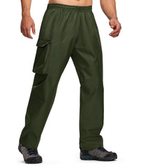 ZITY men's rain over pants waterproof shell for reliable wet-weather protection.