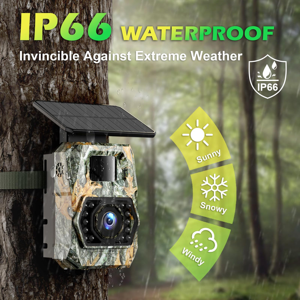 Zivolixd IP66 night vision with 65ft range for clear nocturnal shots