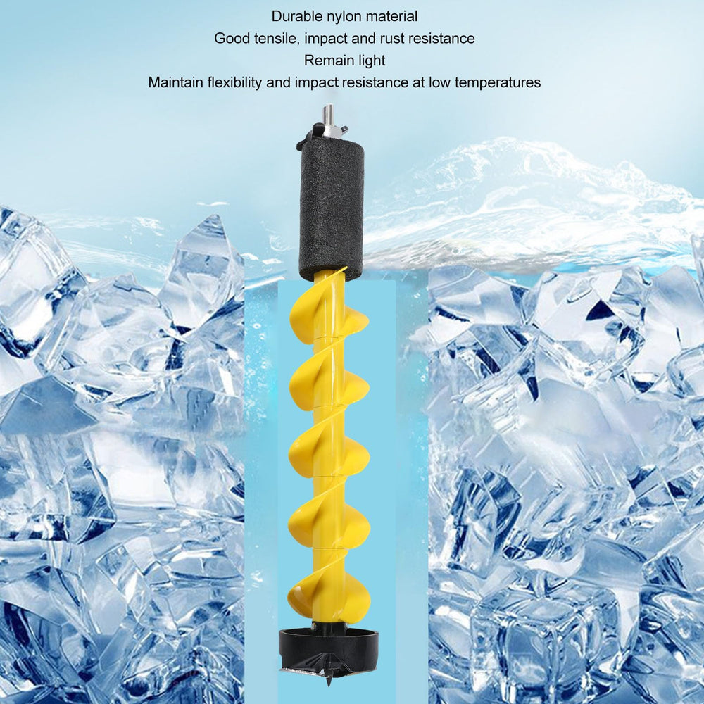 ZIZEV 5inch hole formation yields clean, round ice holes