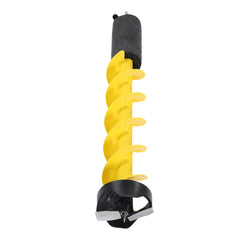 ZIZEV ice auger assembly shows quick drill connection