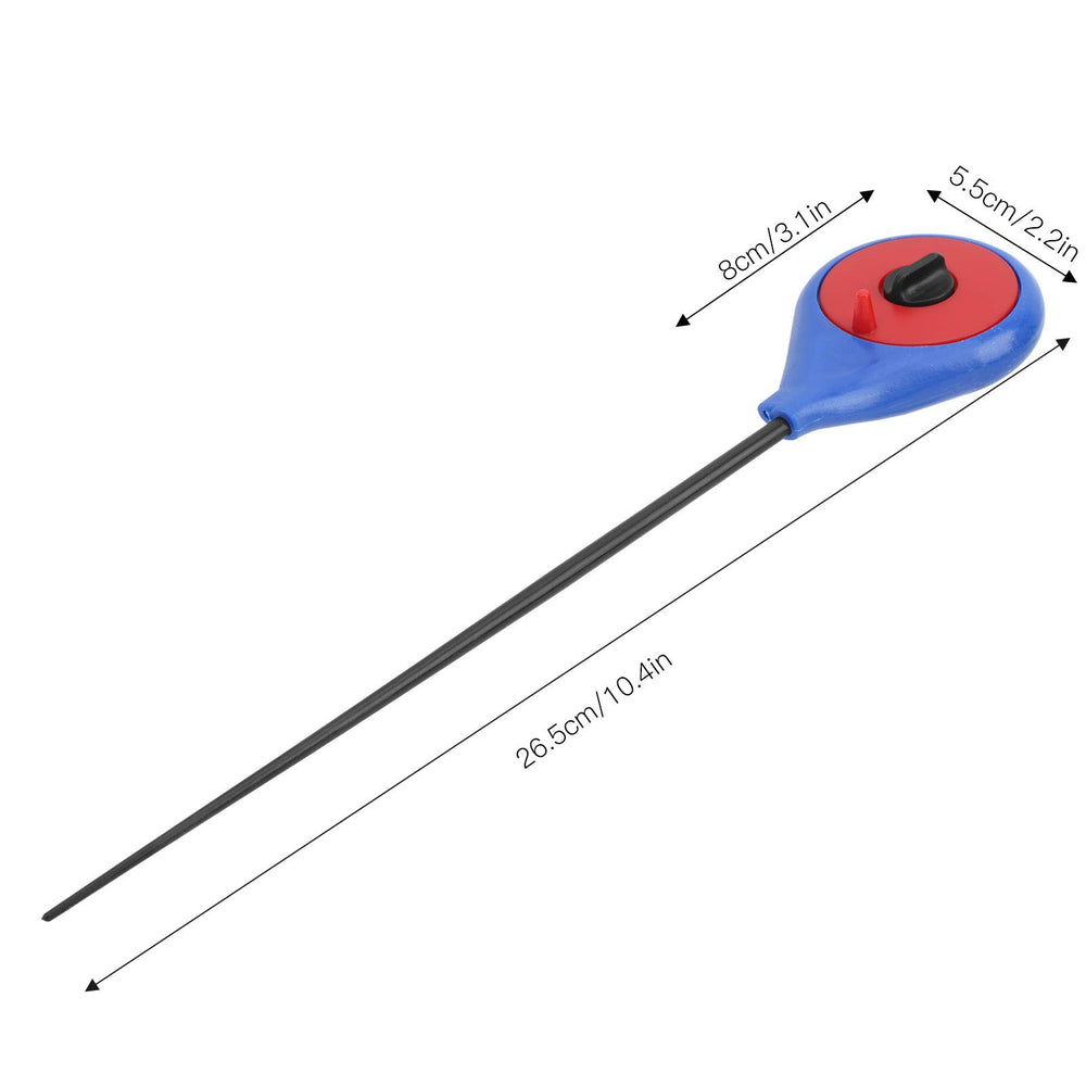 ZIZEV ice pole high sensitivity helps detect subtle bites.