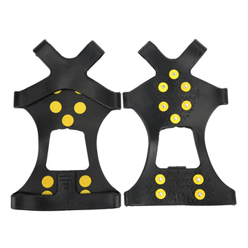 ZIZEV crampons fit many shoe types for versatile use.