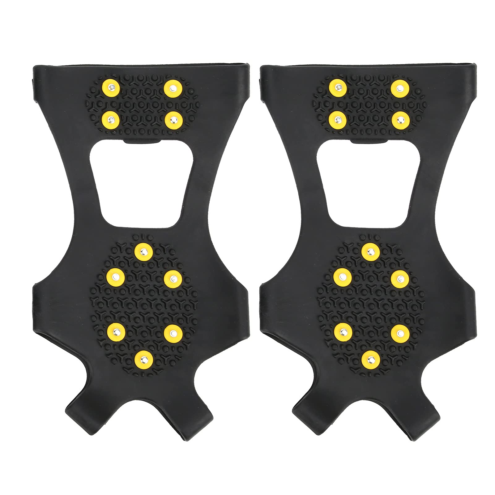 ZIZEV crampons provide a firm-fit-on-boot on icy terrain.