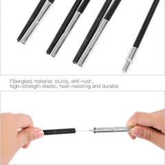 ZJchao awning pole set for shade and shelter