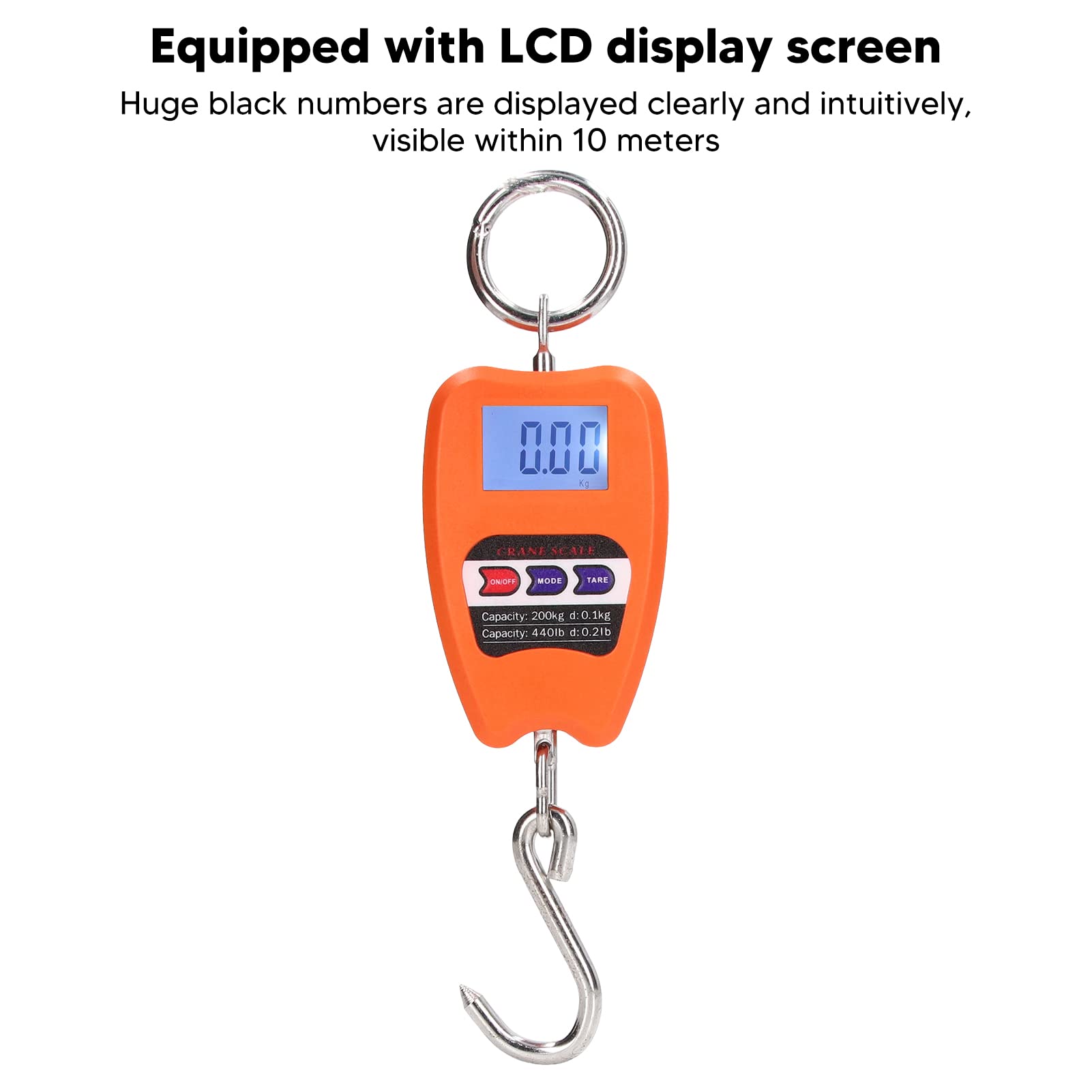 ZJchao reliable measurement with sturdy shackle and hook.