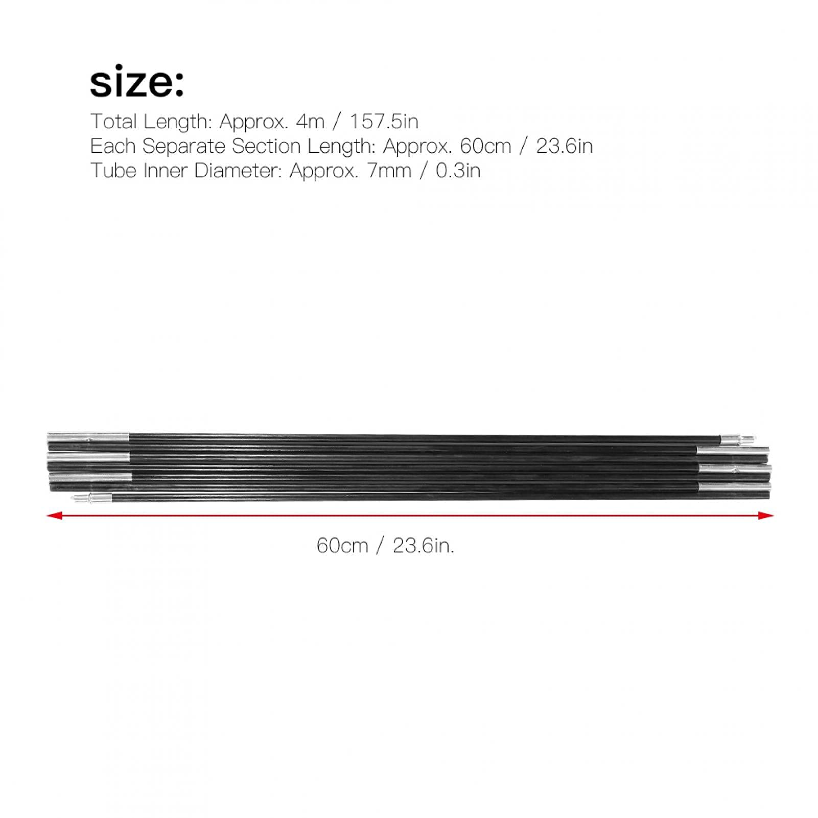 ZJchao fiberglass construction delivers sturdy, rust-resistant performance