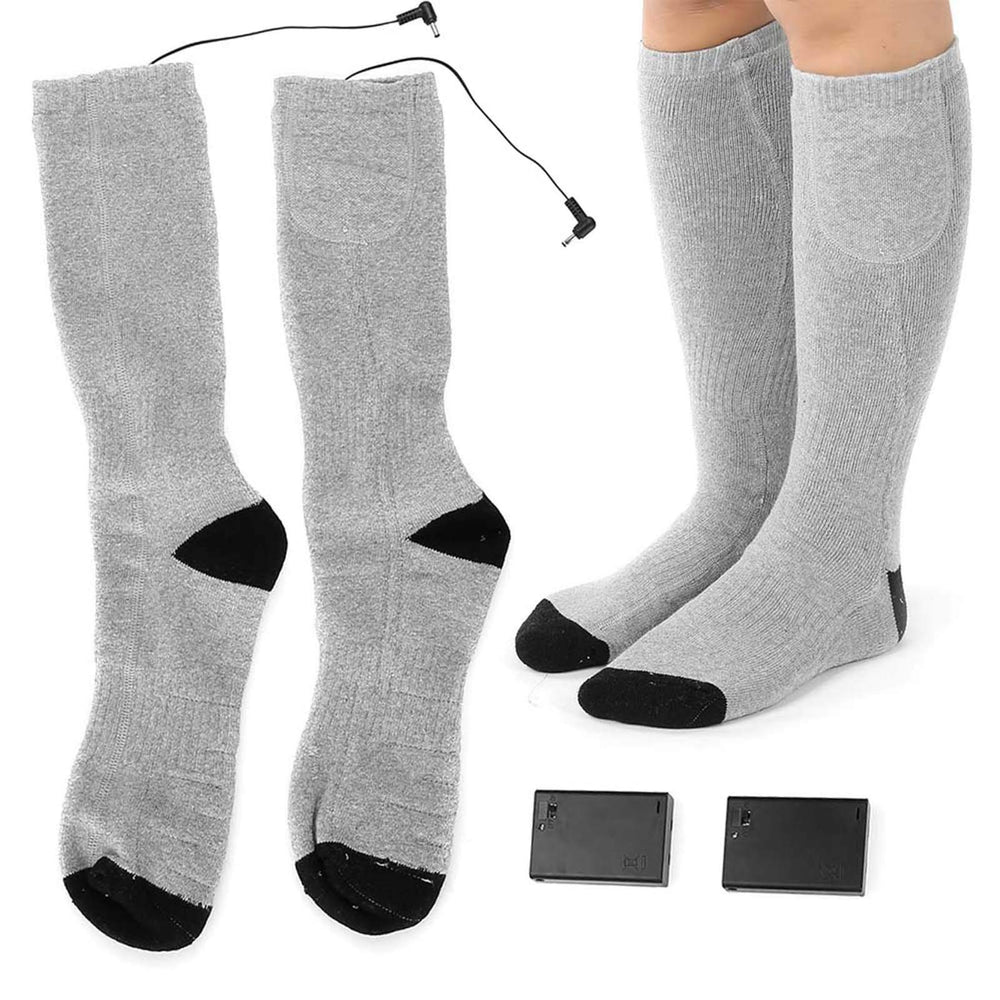 ZJchao heated socks feature a soft knit for cozy wear