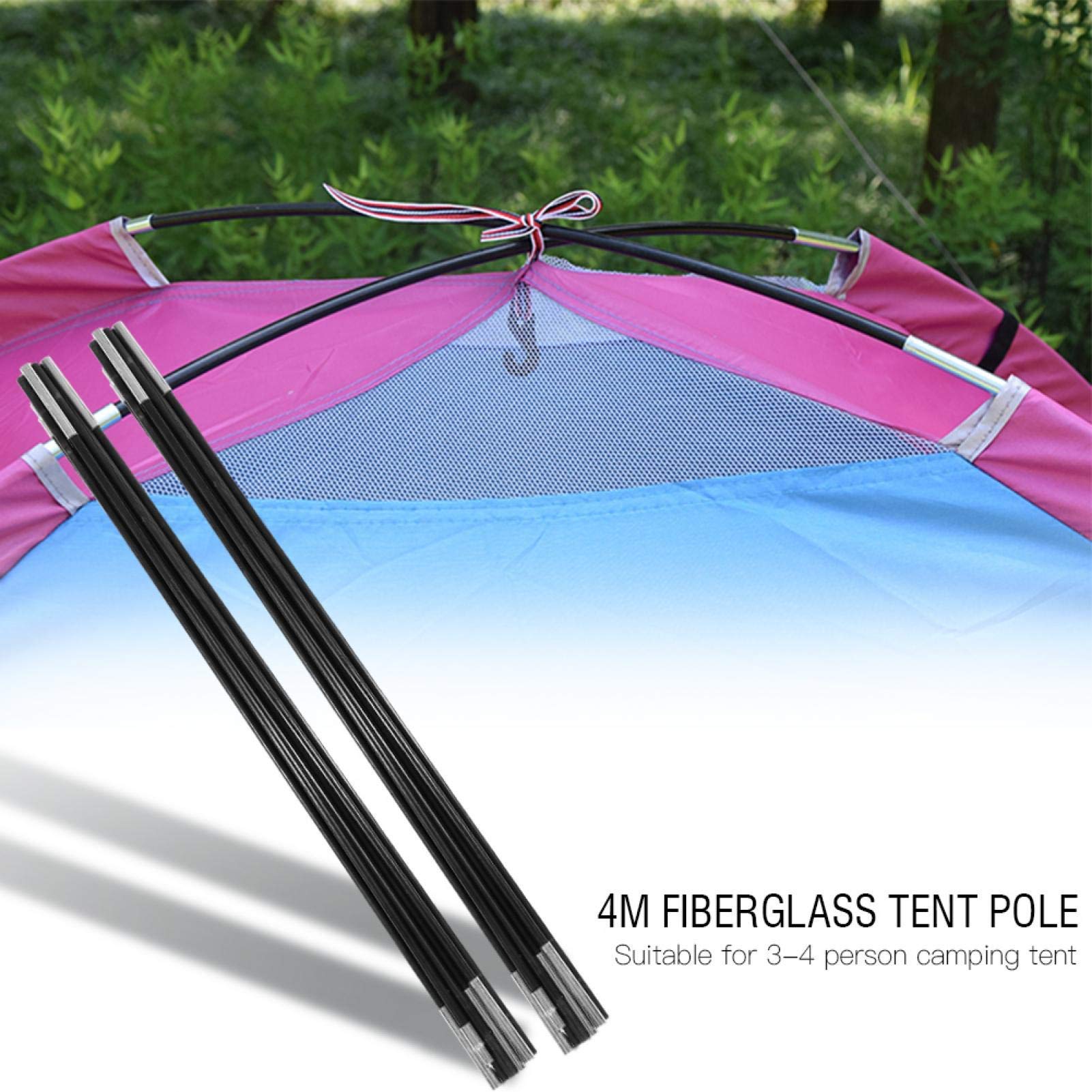 ZJchao segmented pole kit with seven parts for easy transport