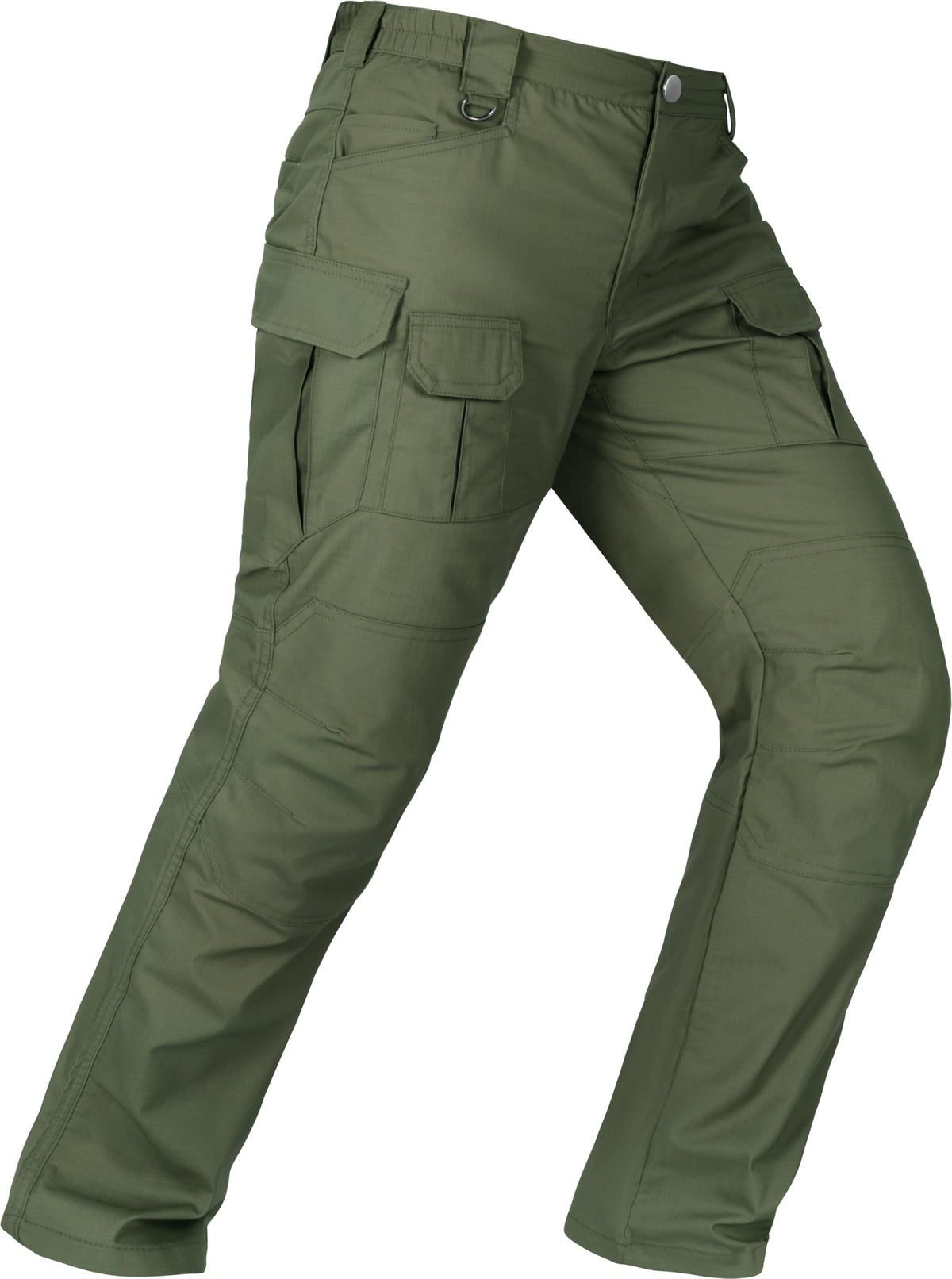 ZKRYOVEX men's tactical pants water resistant finish for outdoor use.