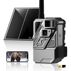 Zleo 4G cellular camera front view enabling remote monitoring