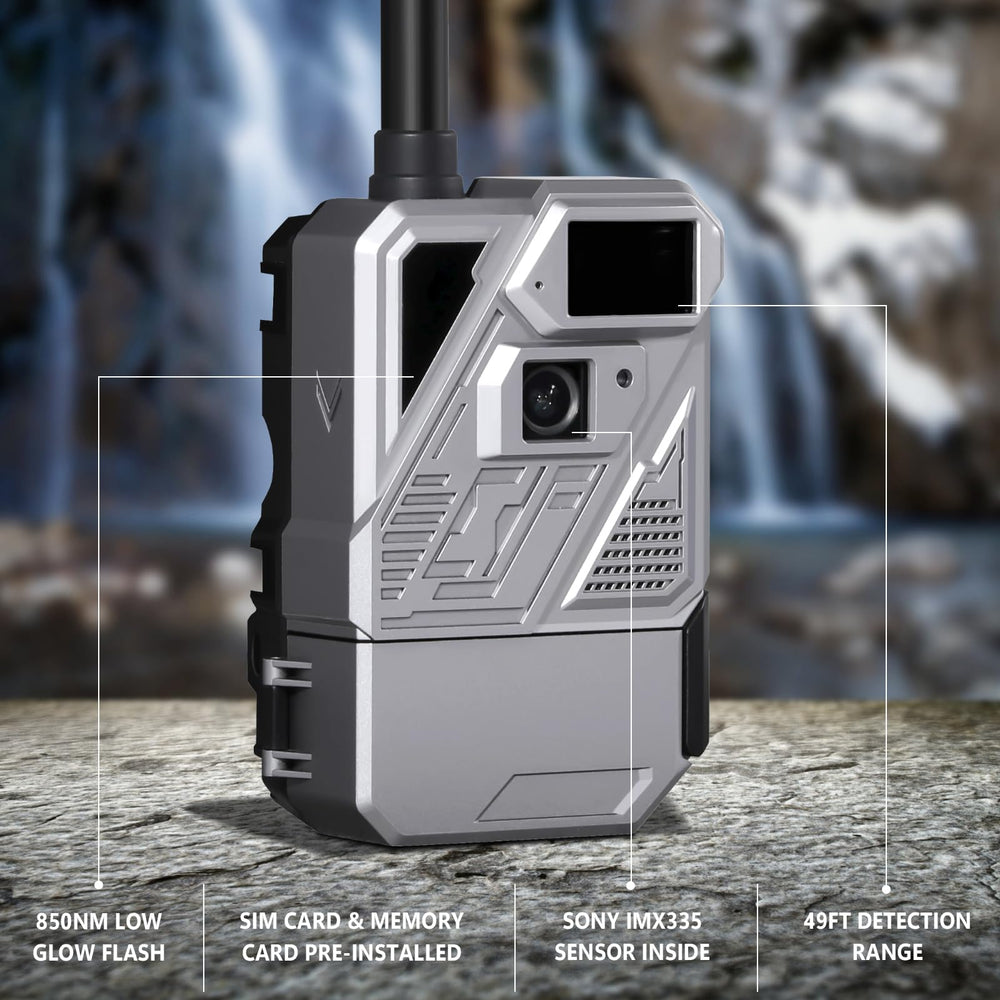 Zleo low glow IR night vision provides discreet nighttime footage
