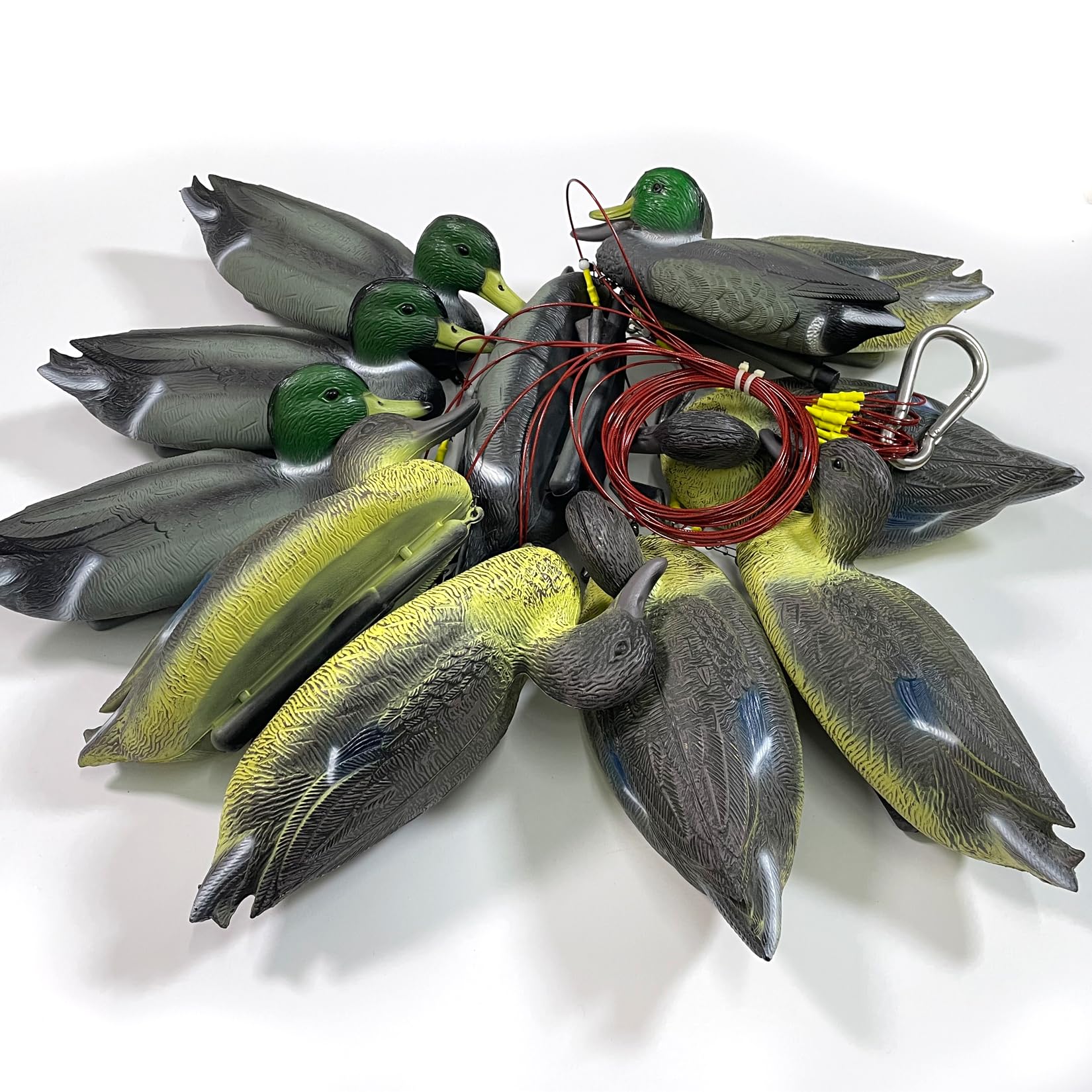 ZLEYECZ Duck Decoy Anchors tangle-free design simplifies retrieval in swamps
