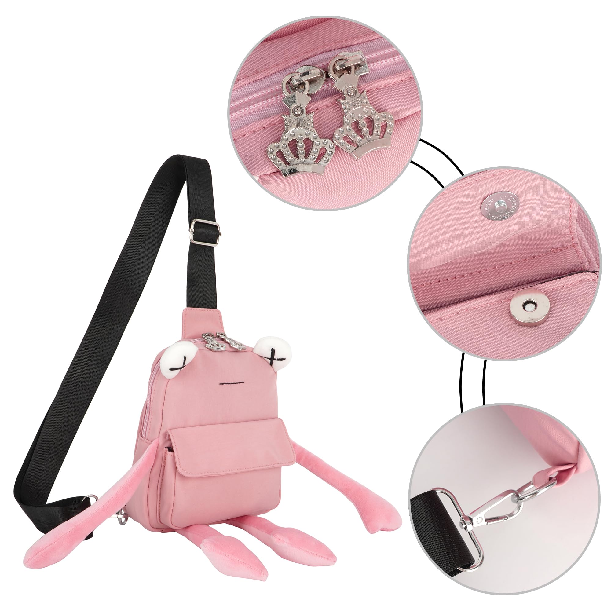 ZLM BAG US adjustable strap provides versatile wear on walks and travel.