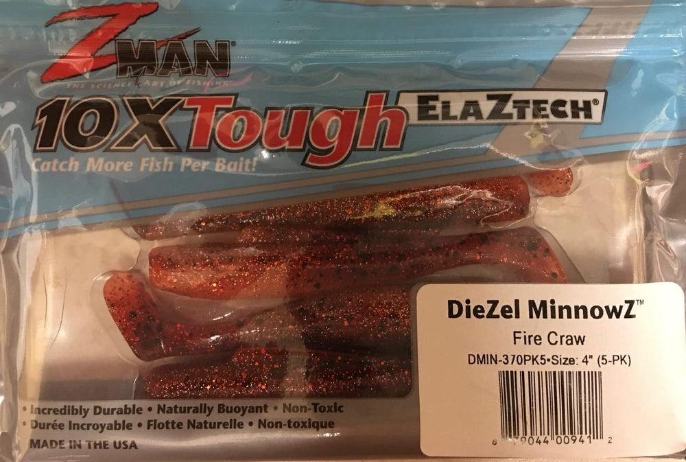 Z-MAN SMH WormZ 6.5-in Sprayed Grass full lure supports easy hook penetration and lifelike action.