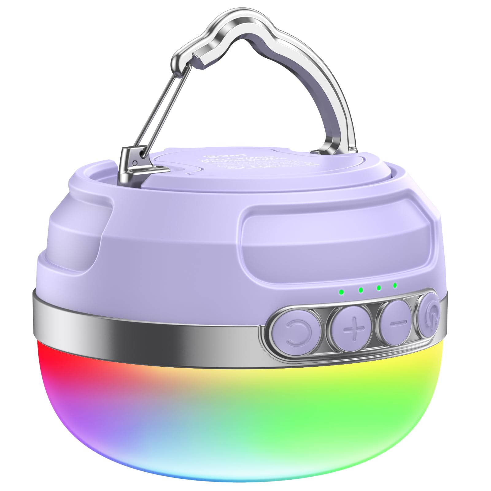 ZMNT LED Camping Lantern shows 1400lm brightness for clear outdoor visibility.