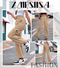 ZMPSIISA cargo pants street style shot pairing with boots and layering