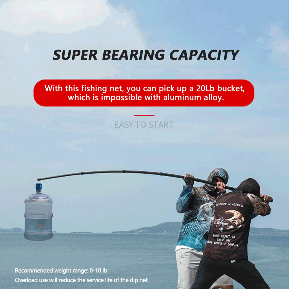 ZOINLIY wide opening flat-bottom basket safely holds fish of various sizes