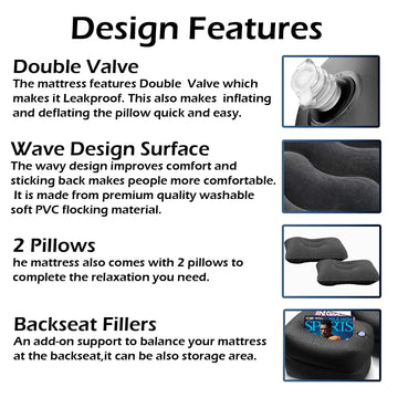 Zone Tech road-trip comfort during breaks with stable support.