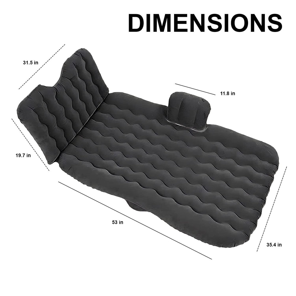 Zone Tech universal fit for cars and SUVs, turning seats into a bed.
