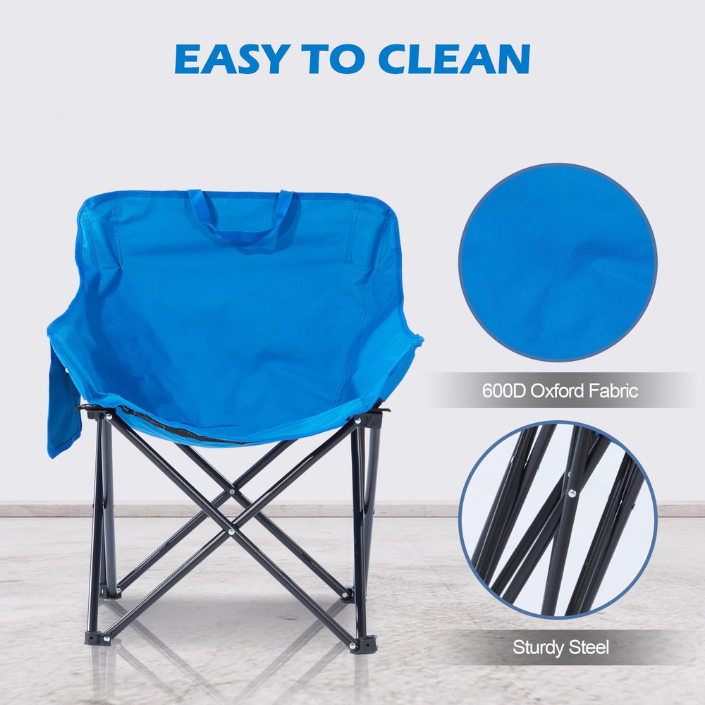 ZONEMEL sauna chair sturdy steel frame for reliable support during use
