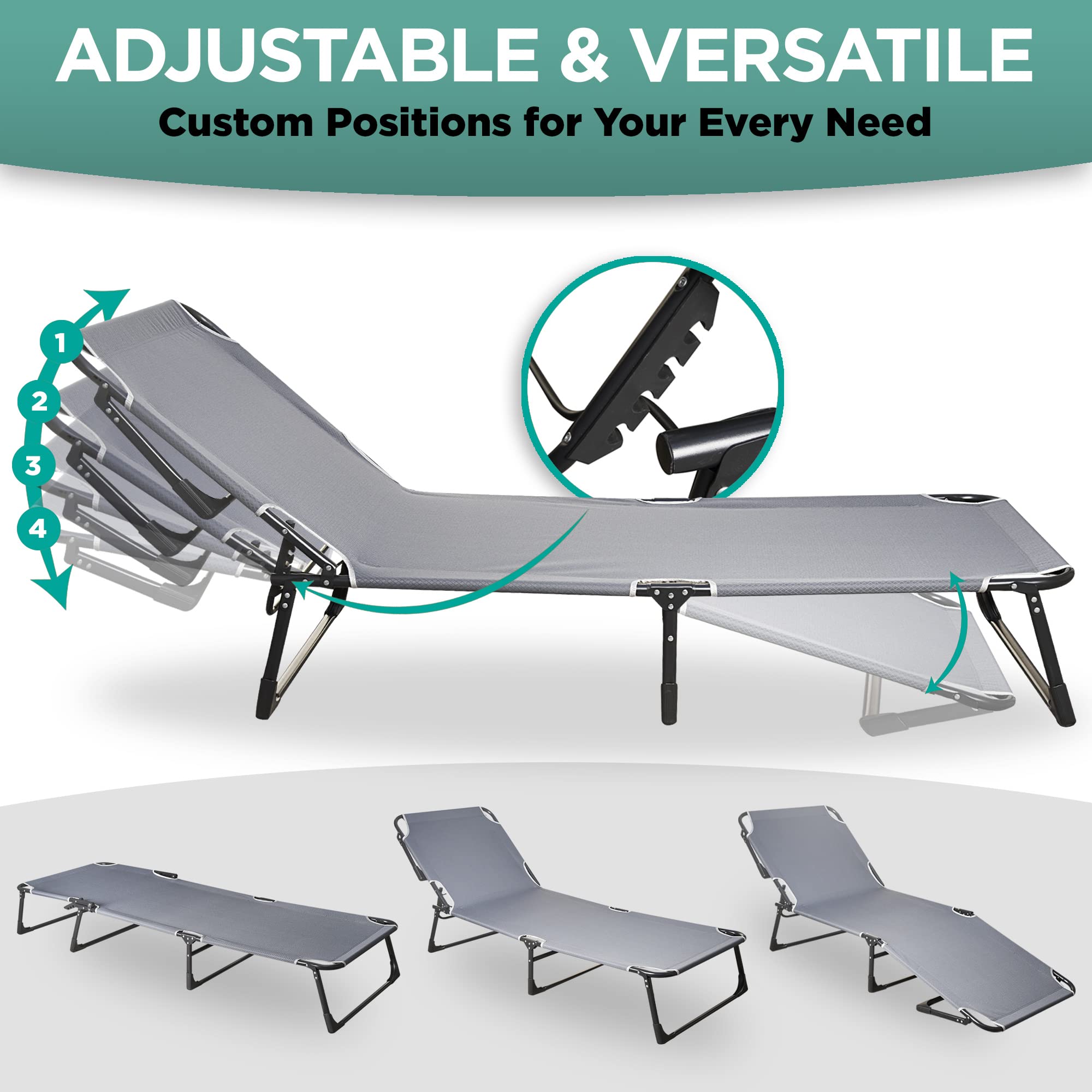 ZONETECH compact folded design for easy transport and storage.