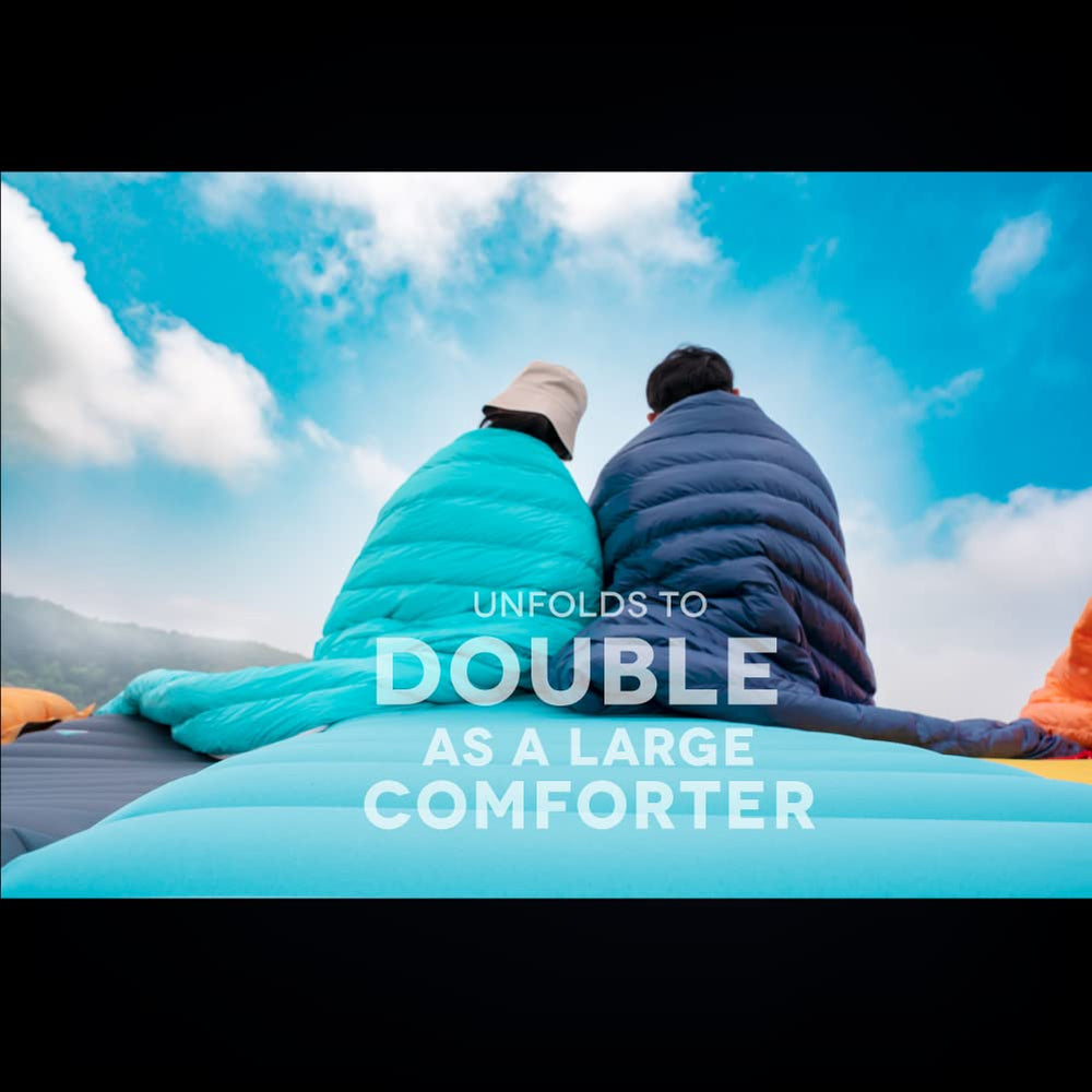 ZOOOBELIVES Alplive T400 soft fabrics and lofty 650-fill down feel homey