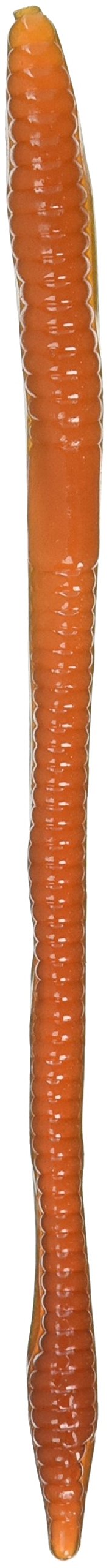 Zoom Bait 6 Inch Trick Worm with motor oil finish ready for weightless topwater worming
