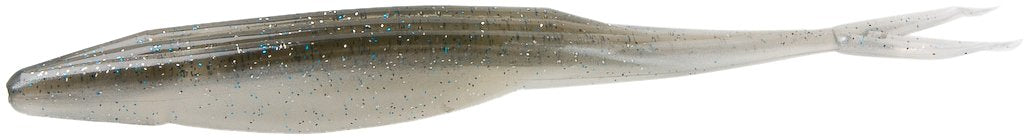 Zoom Bait 7-Inch Magnum Super Fluke in Smokin Shad, ideal for bass around weed pockets