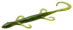 Zoom Bait 8-Inch Magnum Lizard Kudzu with flapping legs enhances spring bass action