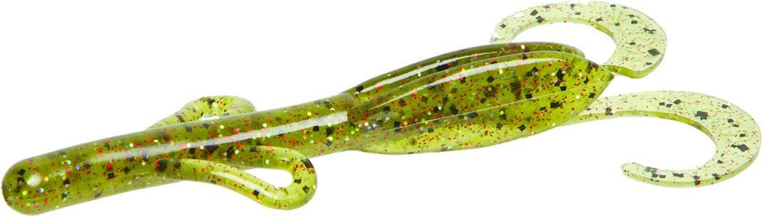 Zoom Bait Baby Brush Hog 5in pack front view for big bass appeal and versatile rigging