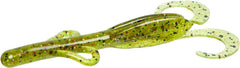 Zoom Bait Baby Brush Hog 5in pack front view for big bass appeal and versatile rigging