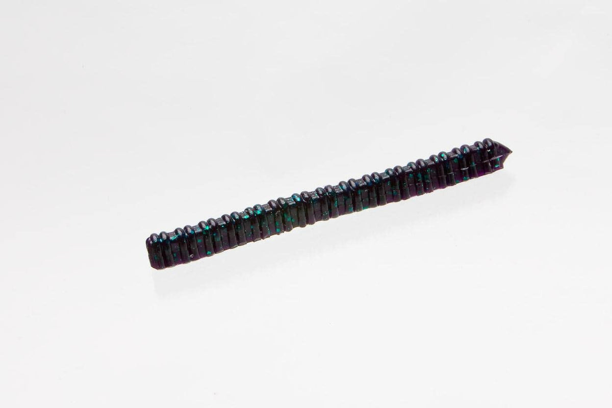 Zoom Bait Centipede bait pack of 20 Junebug, ideal for pressured fish.