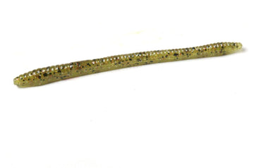 Zoom Bait Finesse Worm in watermelon red for finesse fishing in cold water under high fishing pressure