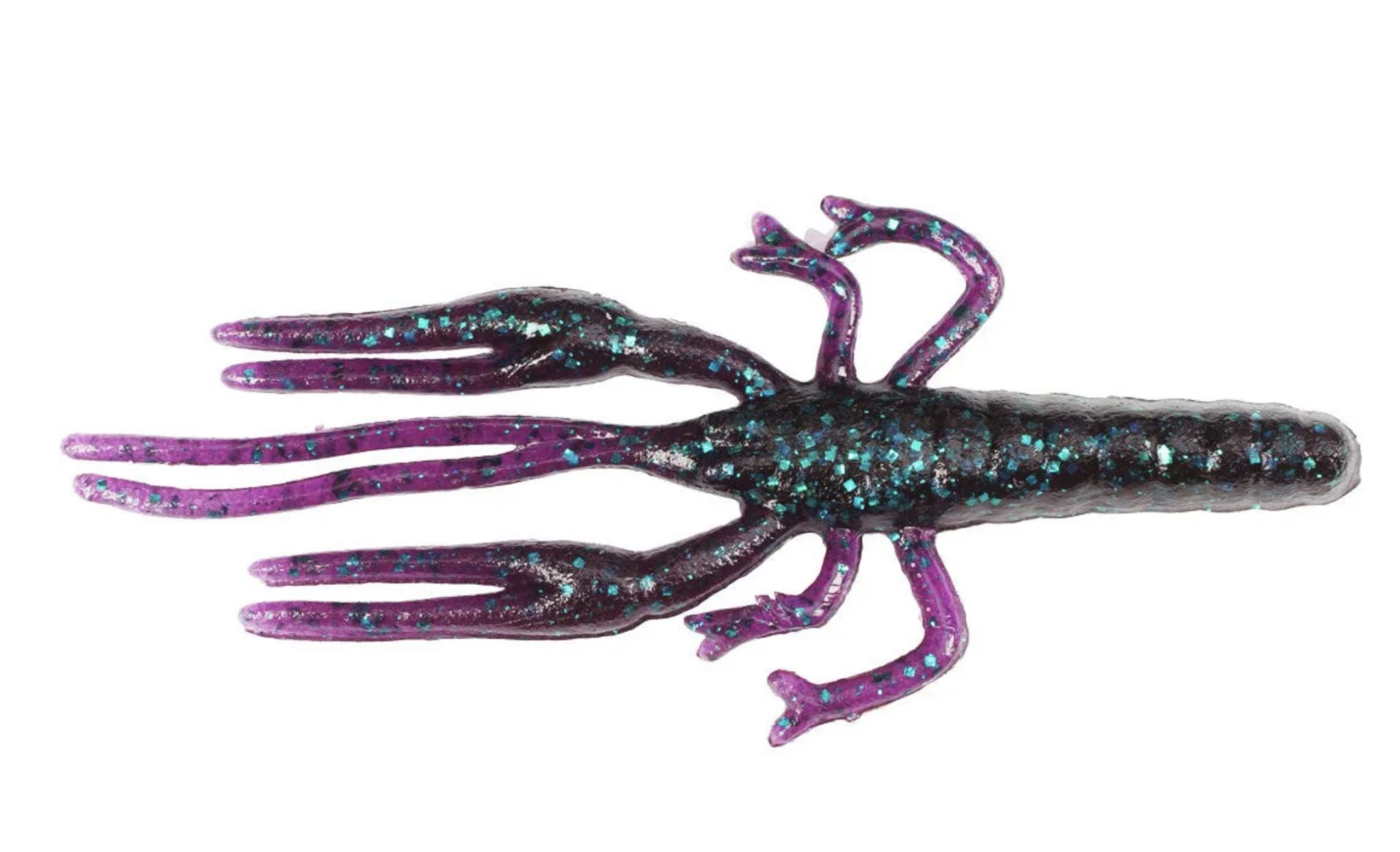 Zoom Lil' Critter Craw Junebug 3.5-inch in water to attract big bass
