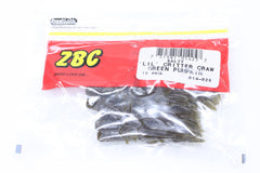 Close-up of legs and antennae on Zoom Bait Lil' Critter Craw for realism.