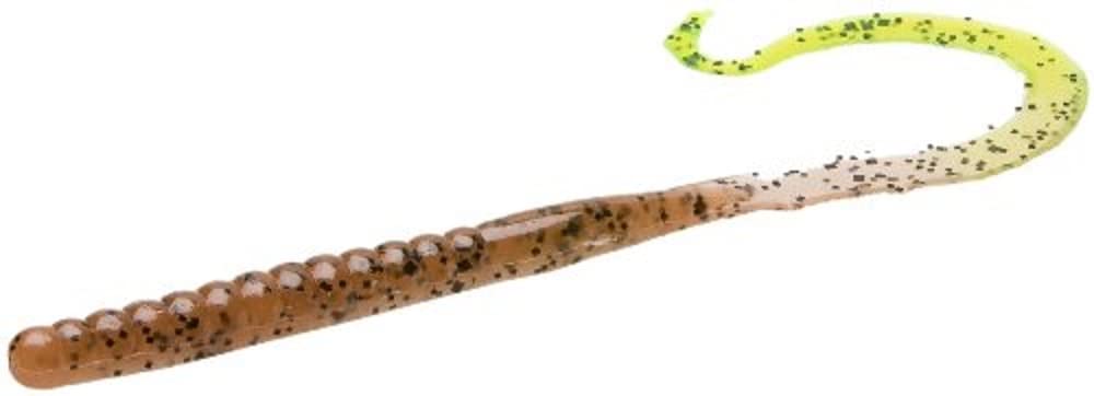 Zoom Bait Mag II Ribbon Tail Worm 9-Inch for heavy cover fishing and deep structure